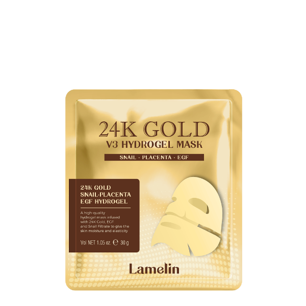LAMELIN 24K 黄金 V3 水凝胶面膜